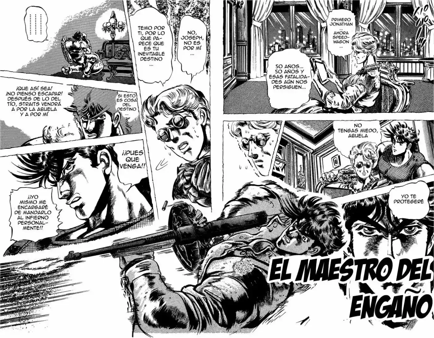 Jojos Bizarre Adventure Parte 2: Battle Tendency (1987) - Capítulo 5 - Página 1 - LectorTMOo