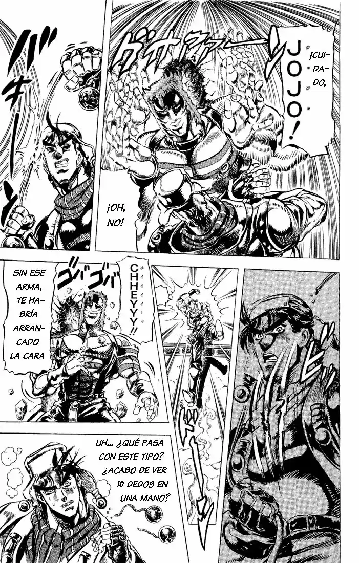 Jojos Bizarre Adventure Parte 2: Battle Tendency (1987) - Capítulo 50 - Página 7 - LectorTMOo