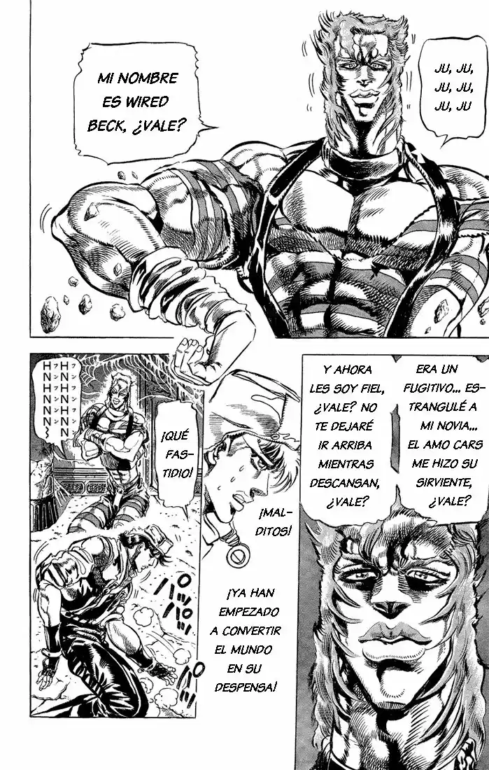 Jojos Bizarre Adventure Parte 2: Battle Tendency (1987) - Capítulo 50 - Página 8 - LectorTMOo