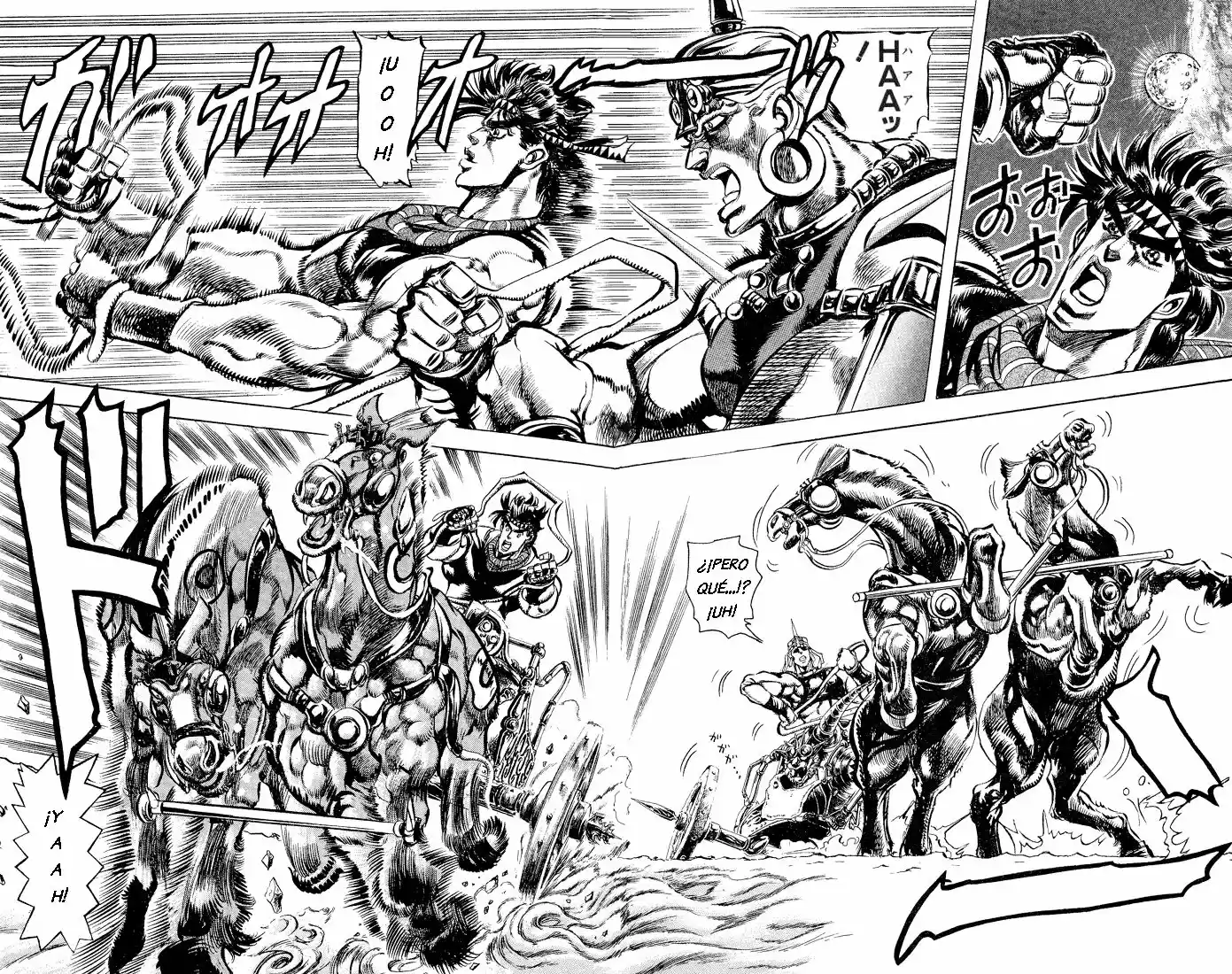 Jojos Bizarre Adventure Parte 2: Battle Tendency (1987) - Capítulo 54 - Página 9 - LectorTMOo