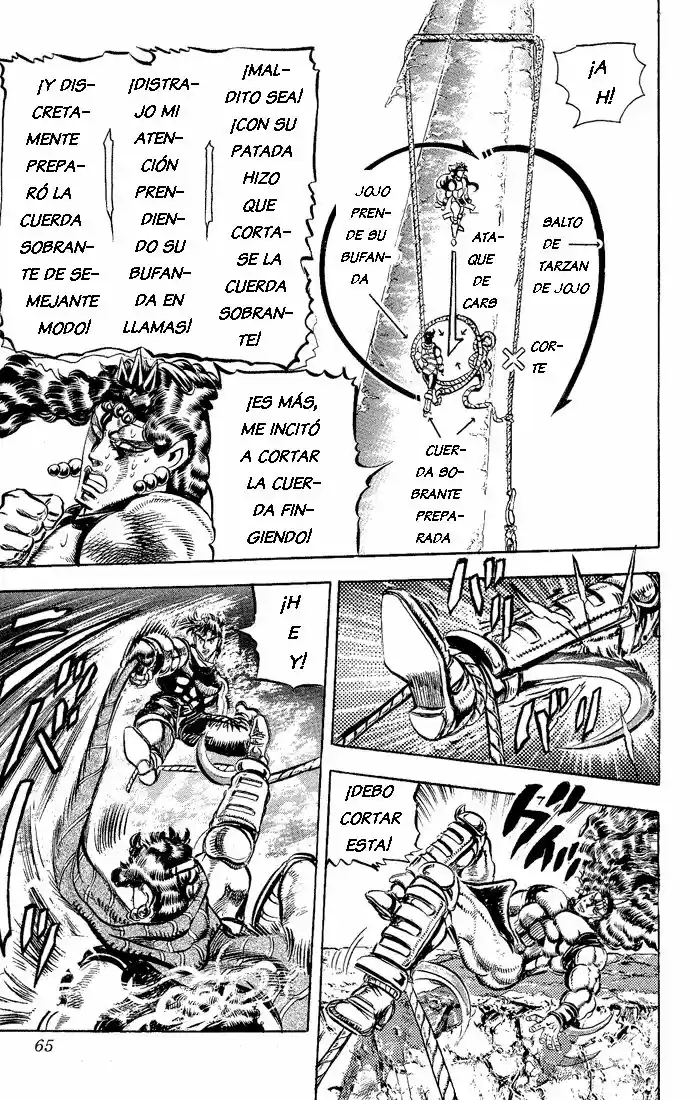 Jojos Bizarre Adventure Parte 2: Battle Tendency (1987) - Capítulo 63 - Página 16 - LectorTMOo