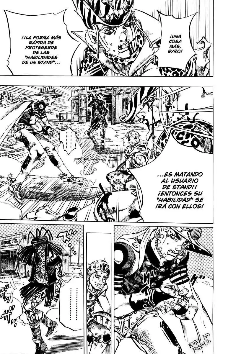 JoJo's Bizarre Adventure Parte 7: Steel Ball Run (2004) - Capítulo 22 - Página 19 - LectorTMOo