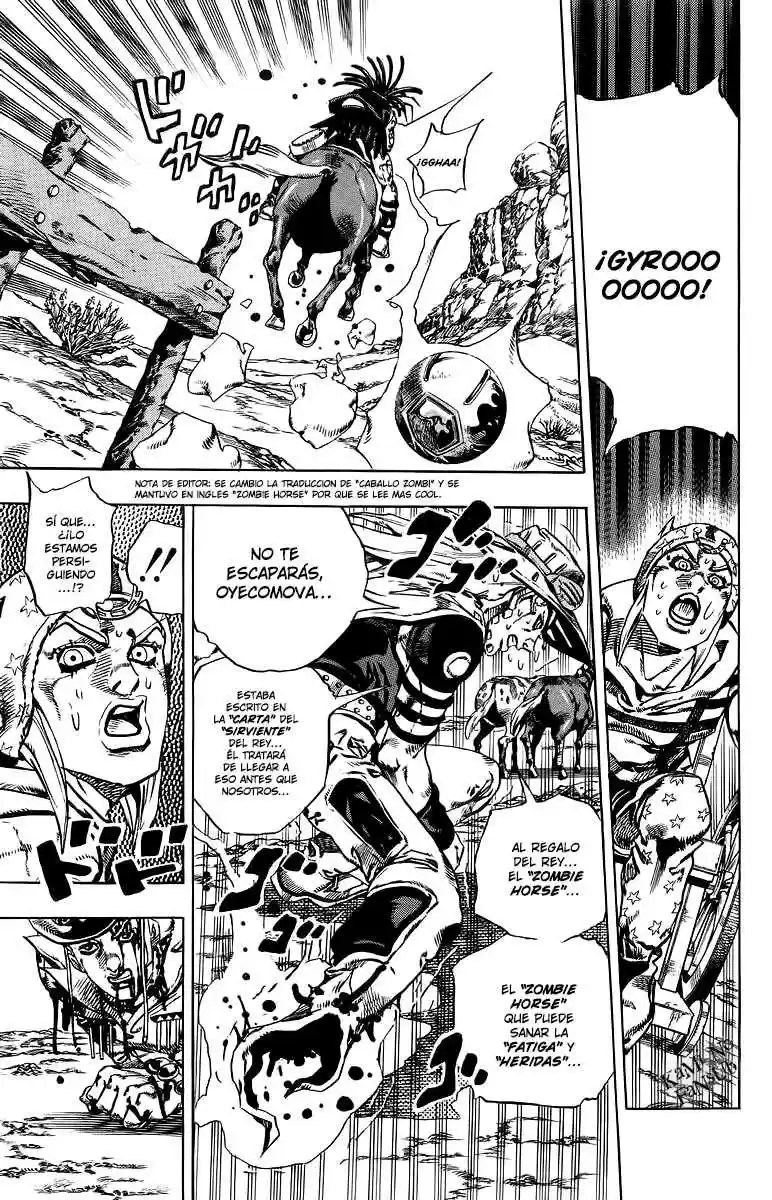 JoJo's Bizarre Adventure Parte 7: Steel Ball Run (2004) - Capítulo 22 - Página 37 - LectorTMOo