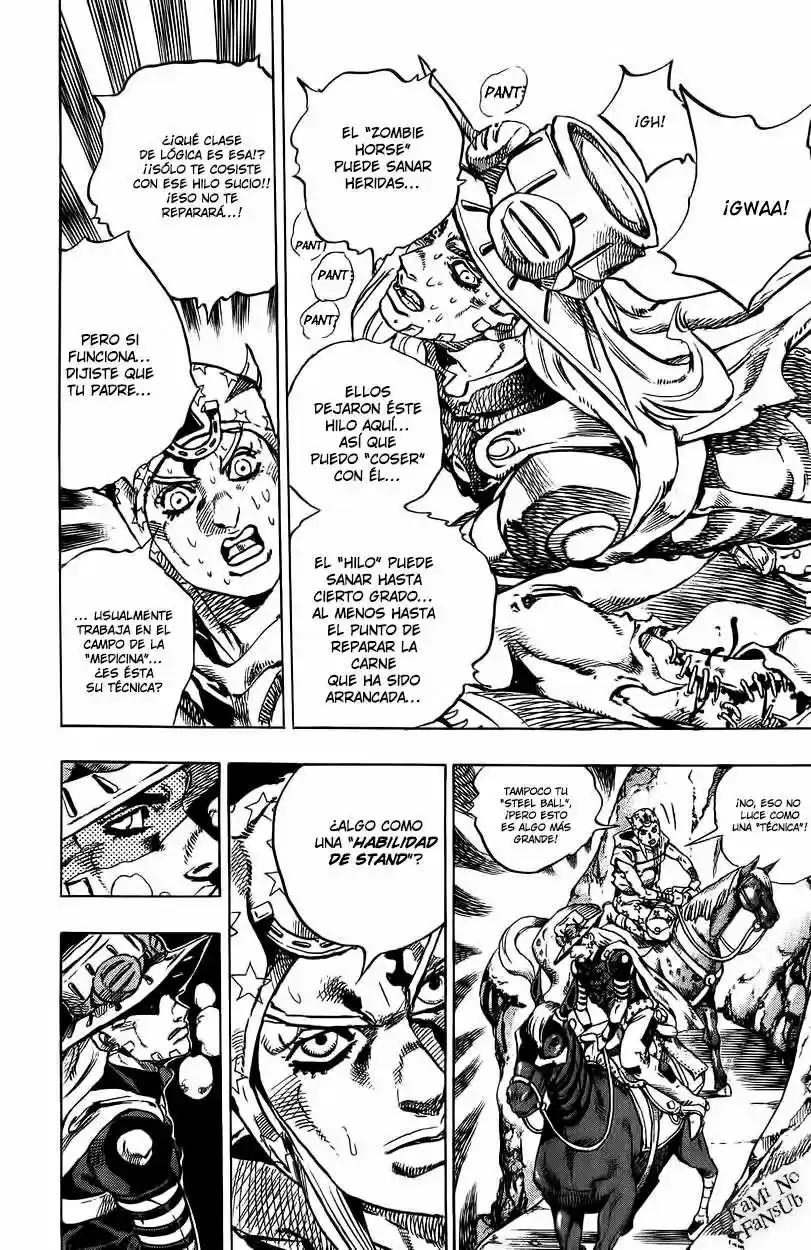 JoJo's Bizarre Adventure Parte 7: Steel Ball Run (2004) - Capítulo 24 - Página 28 - LectorTMOo