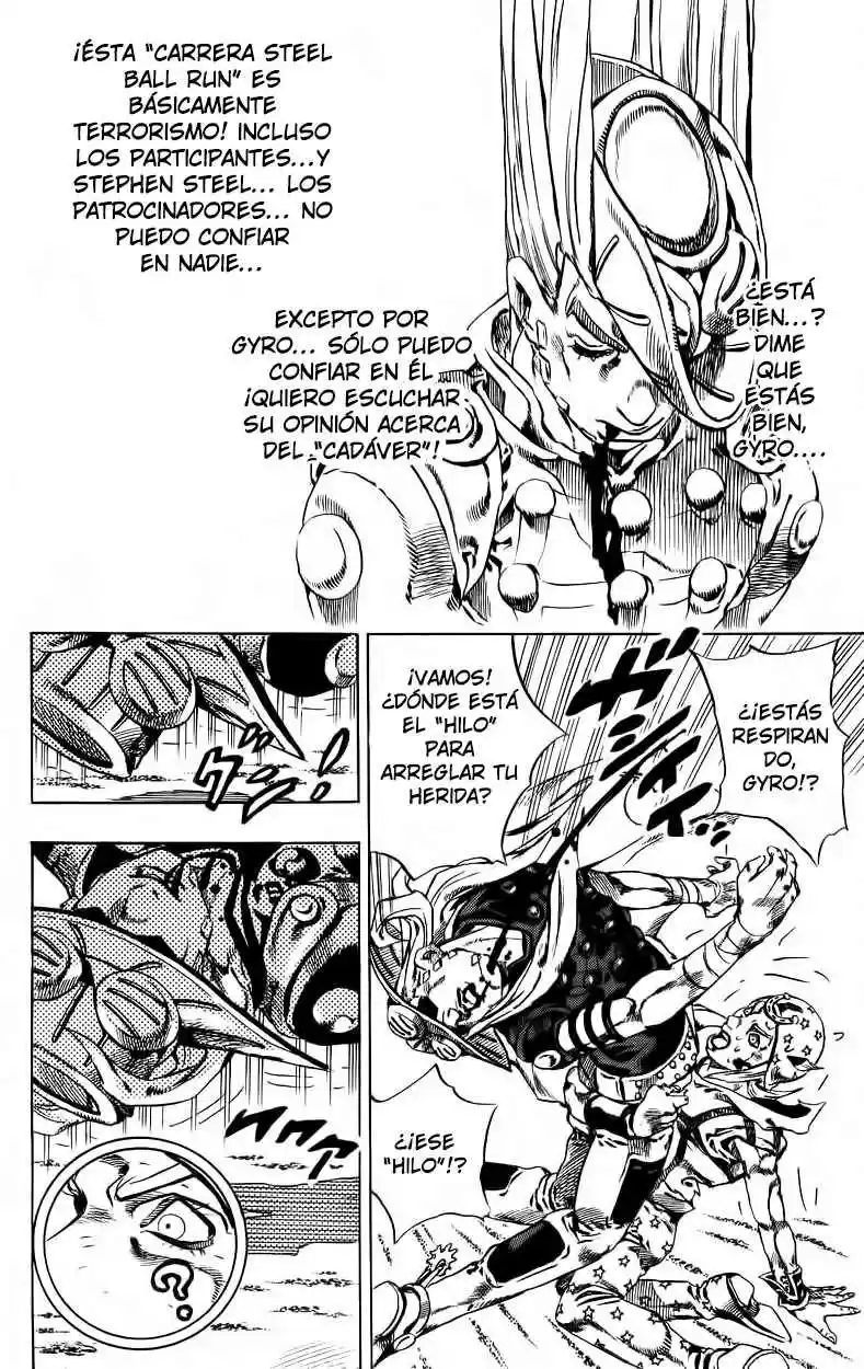 JoJo's Bizarre Adventure Parte 7: Steel Ball Run (2004) - Capítulo 27 - Página 22 - LectorTMOo