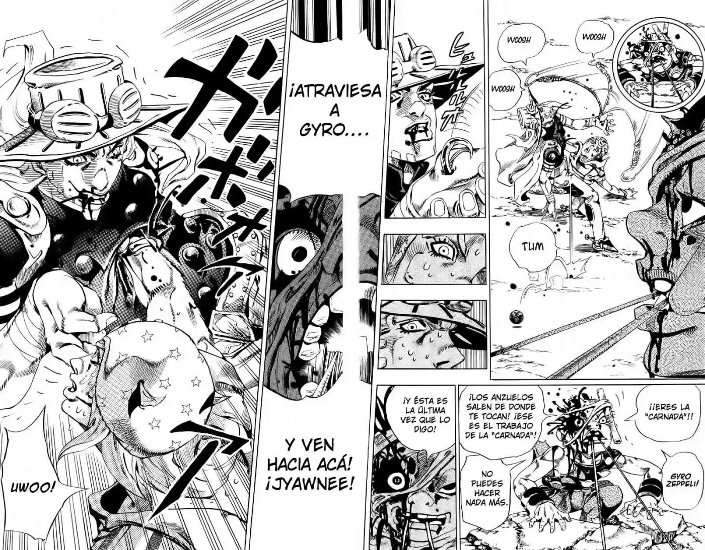 JoJo's Bizarre Adventure Parte 7: Steel Ball Run (2004) - Capítulo 27 - Página 34 - LectorTMOo