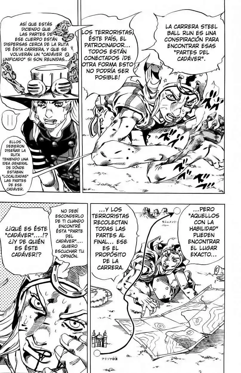 JoJo's Bizarre Adventure Parte 7: Steel Ball Run (2004) - Capítulo 27 - Página 45 - LectorTMOo