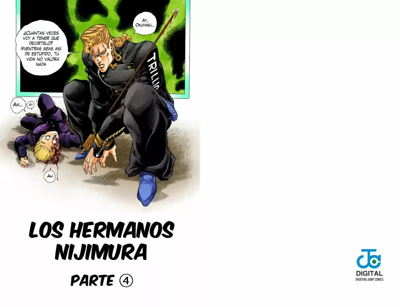 JoJo's Bizarre Adventure Parte 7: Steel Ball Run (2004) - Capítulo 277 - Página 1 - LectorTMOo