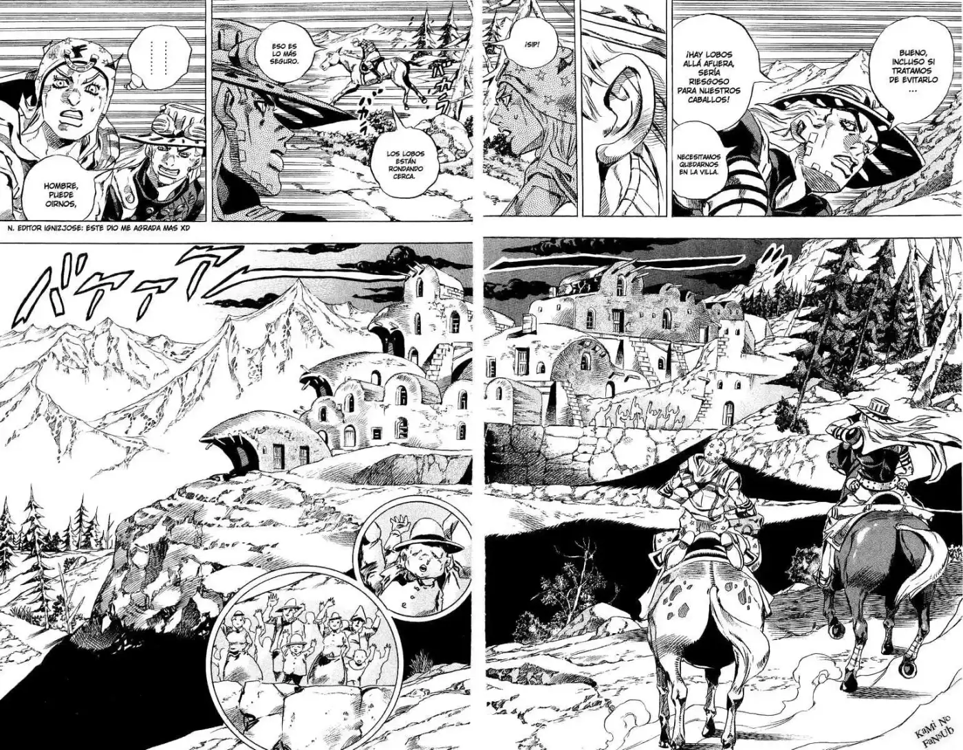 JoJo's Bizarre Adventure Parte 7: Steel Ball Run (2004) - Capítulo 28 - Página 37 - LectorTMOo