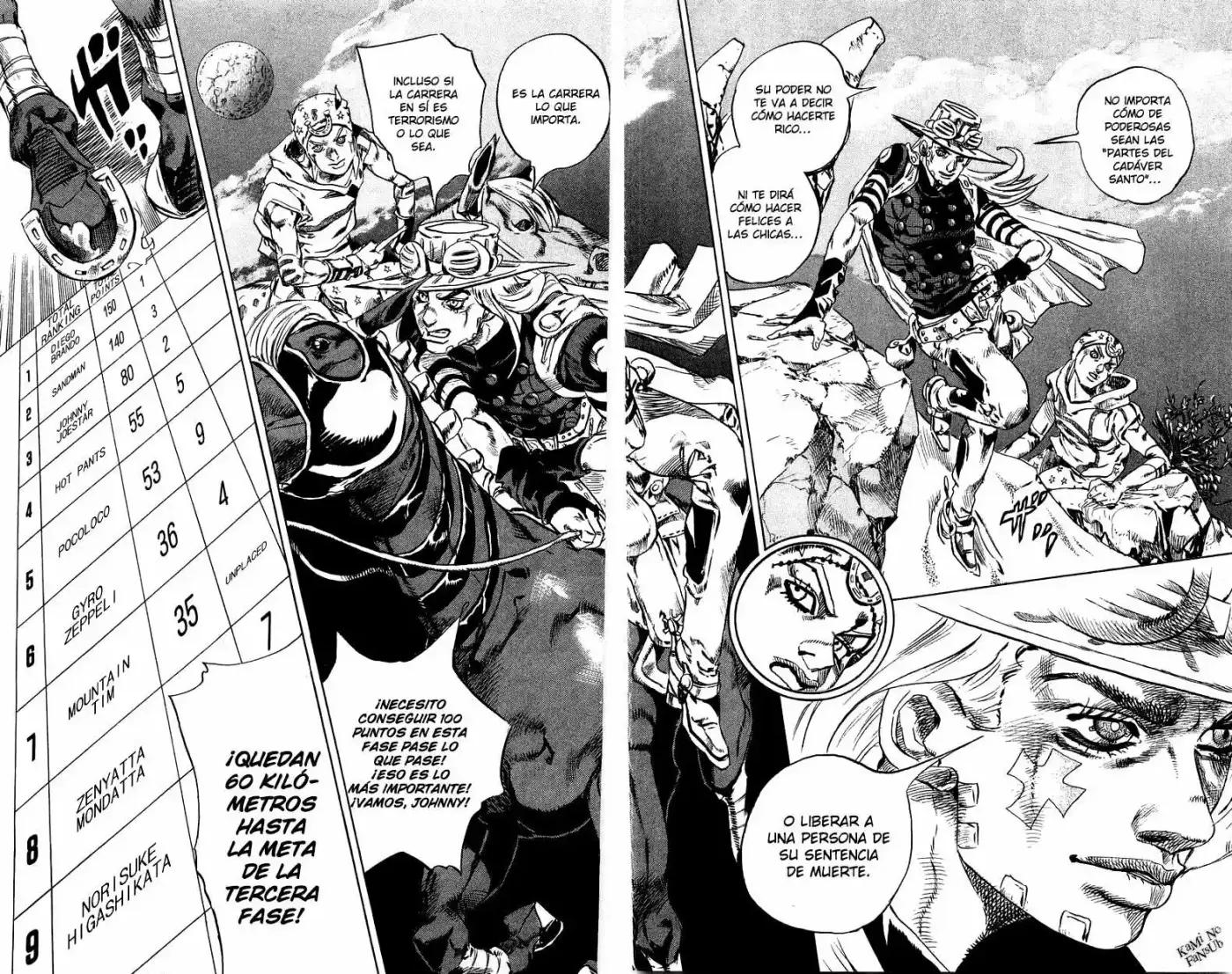 JoJo's Bizarre Adventure Parte 7: Steel Ball Run (2004) - Capítulo 31 - Página 56 - LectorTMOo