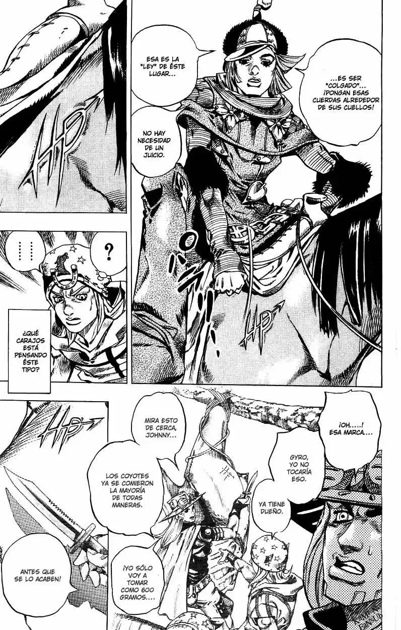JoJo's Bizarre Adventure Parte 7: Steel Ball Run (2004) - Capítulo 33 - Página 7 - LectorTMOo