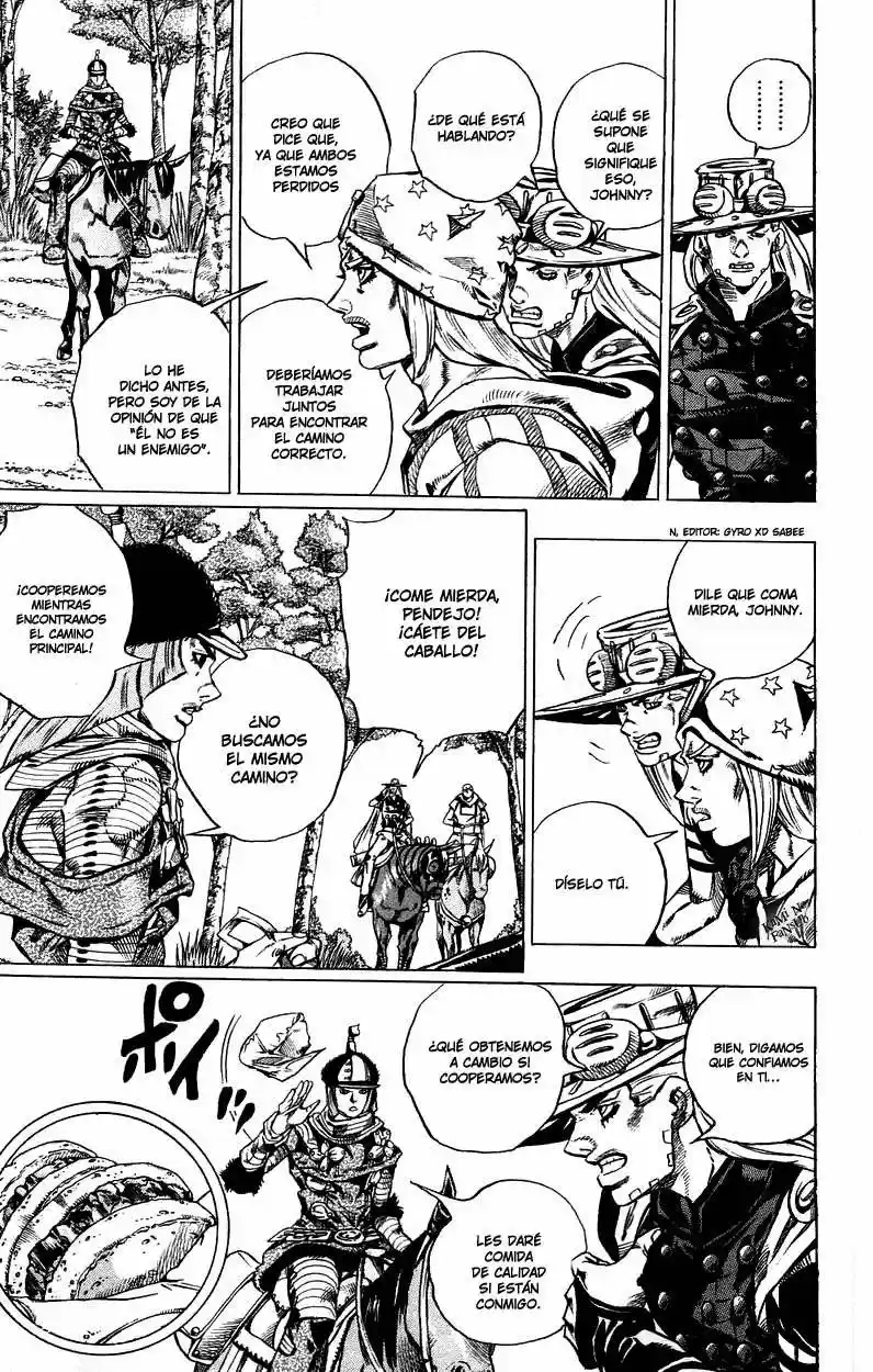 JoJo's Bizarre Adventure Parte 7: Steel Ball Run (2004) - Capítulo 33 - Página 38 - LectorTMOo