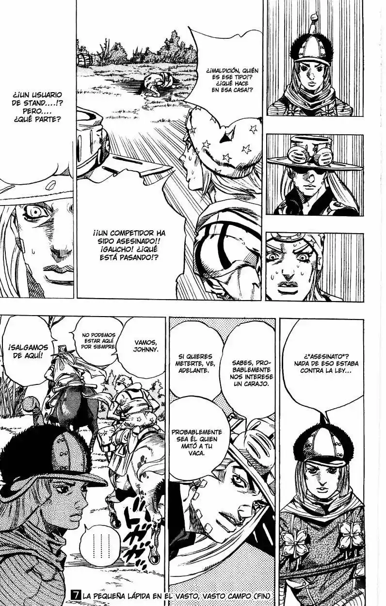 JoJo's Bizarre Adventure Parte 7: Steel Ball Run (2004) - Capítulo 33 - Página 59 - LectorTMOo