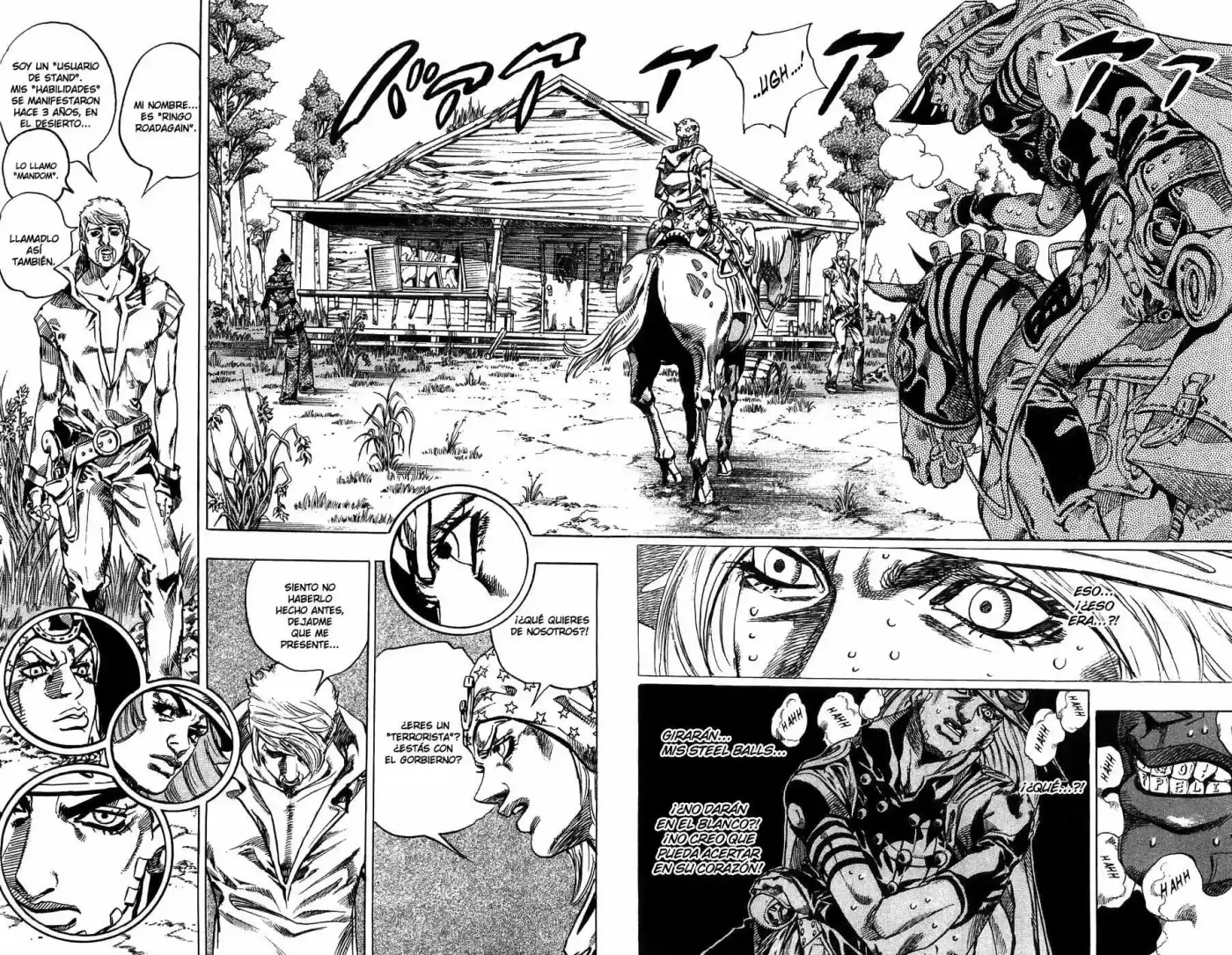JoJo's Bizarre Adventure Parte 7: Steel Ball Run (2004) - Capítulo 34 - Página 30 - LectorTMOo