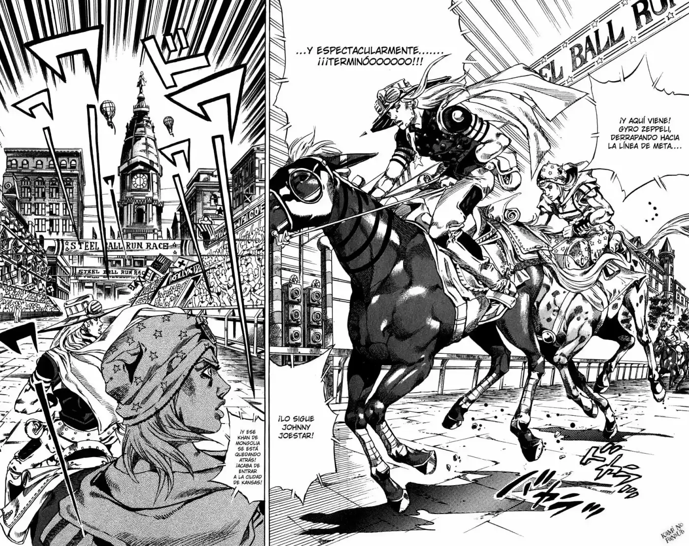 JoJo's Bizarre Adventure Parte 7: Steel Ball Run (2004) - Capítulo 40 - Página 5 - LectorTMOo