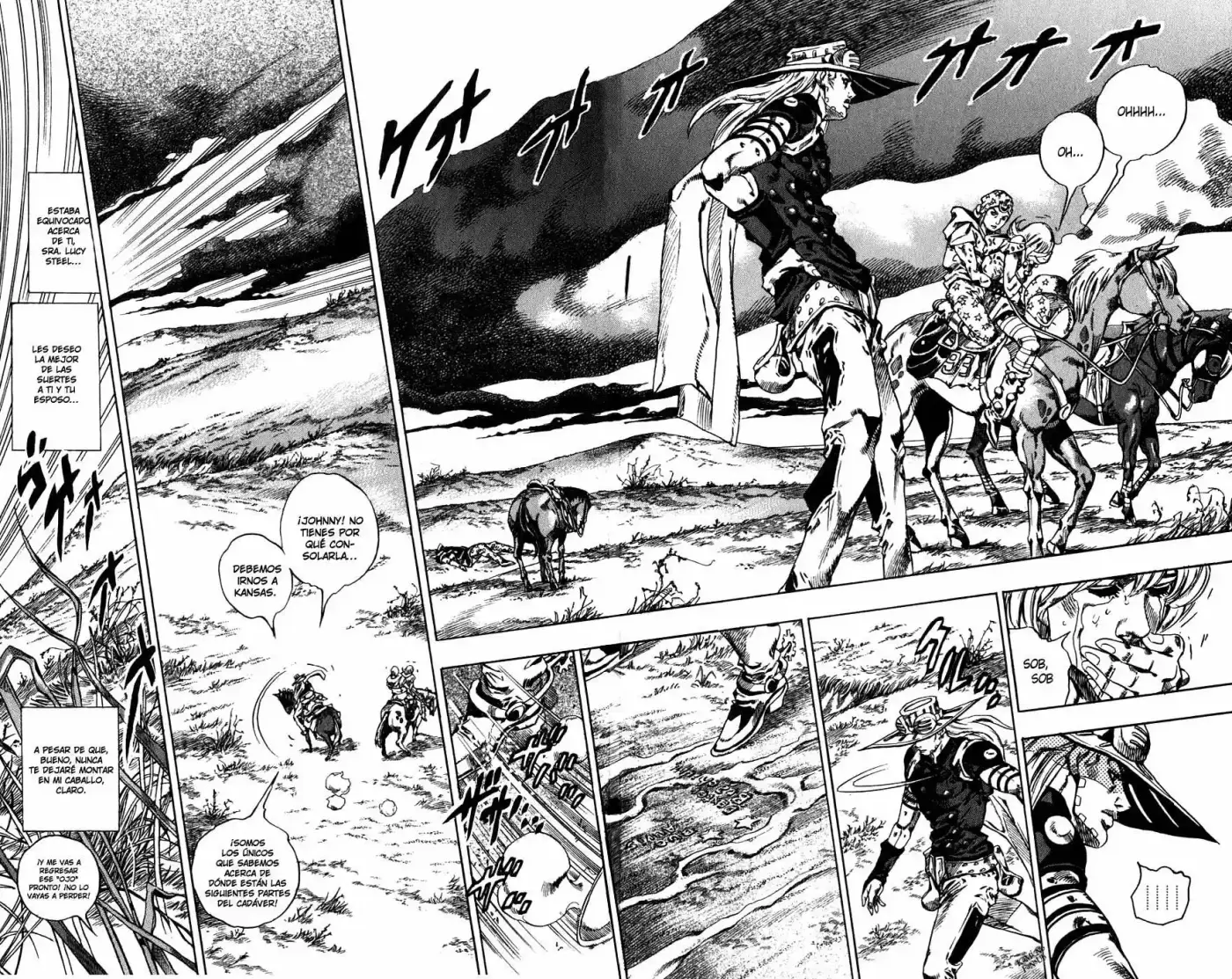 JoJo's Bizarre Adventure Parte 7: Steel Ball Run (2004) - Capítulo 40 - Página 34 - LectorTMOo