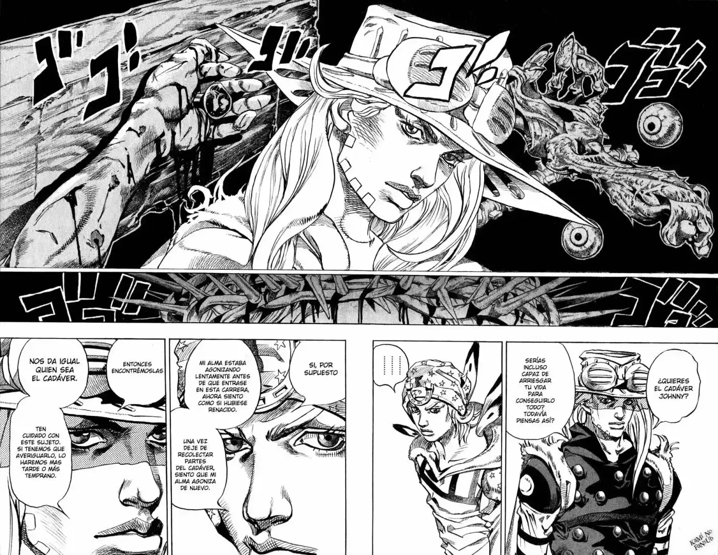 JoJo's Bizarre Adventure Parte 7: Steel Ball Run (2004) - Capítulo 45 - Página 16 - LectorTMOo