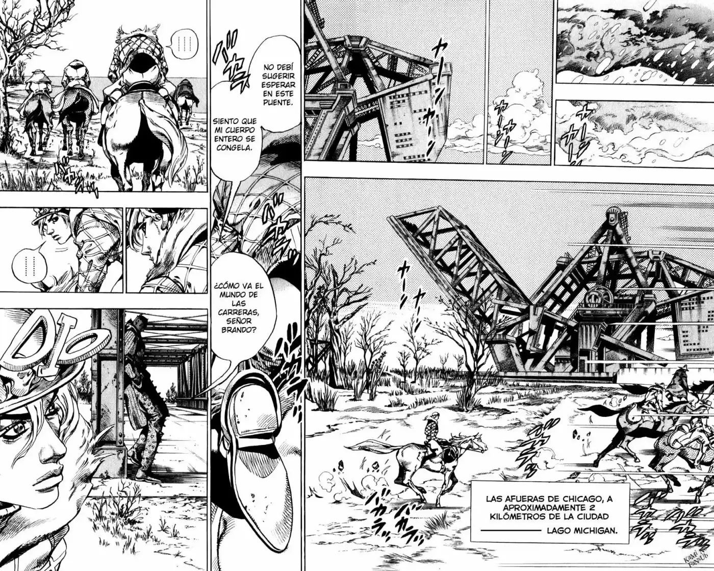 JoJo's Bizarre Adventure Parte 7: Steel Ball Run (2004) - Capítulo 48 - Página 23 - LectorTMOo