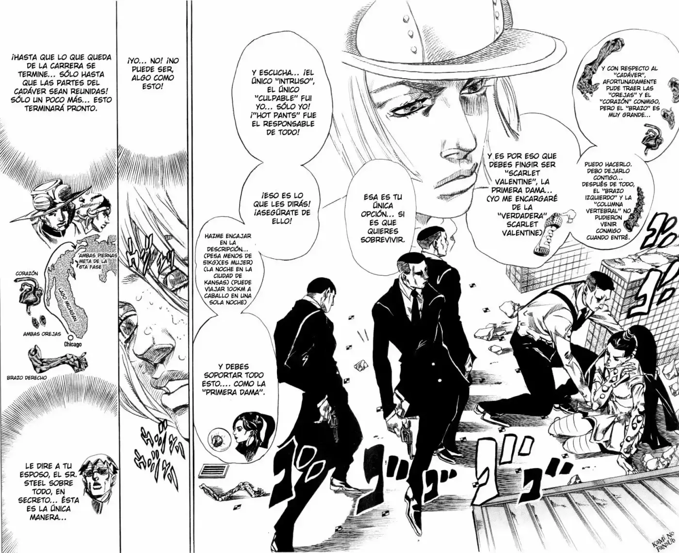 JoJo's Bizarre Adventure Parte 7: Steel Ball Run (2004) - Capítulo 50 - Página 48 - LectorTMOo