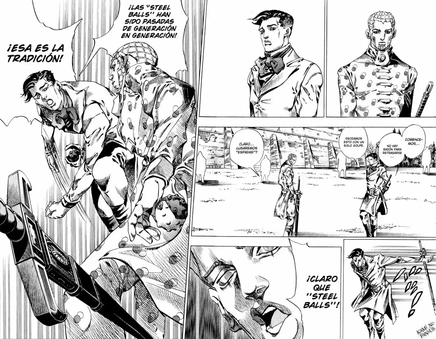 JoJo's Bizarre Adventure Parte 7: Steel Ball Run (2004) - Capítulo 51 - Página 15 - LectorTMOo