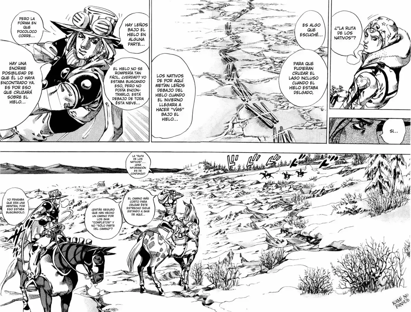 JoJo's Bizarre Adventure Parte 7: Steel Ball Run (2004) - Capítulo 51 - Página 37 - LectorTMOo