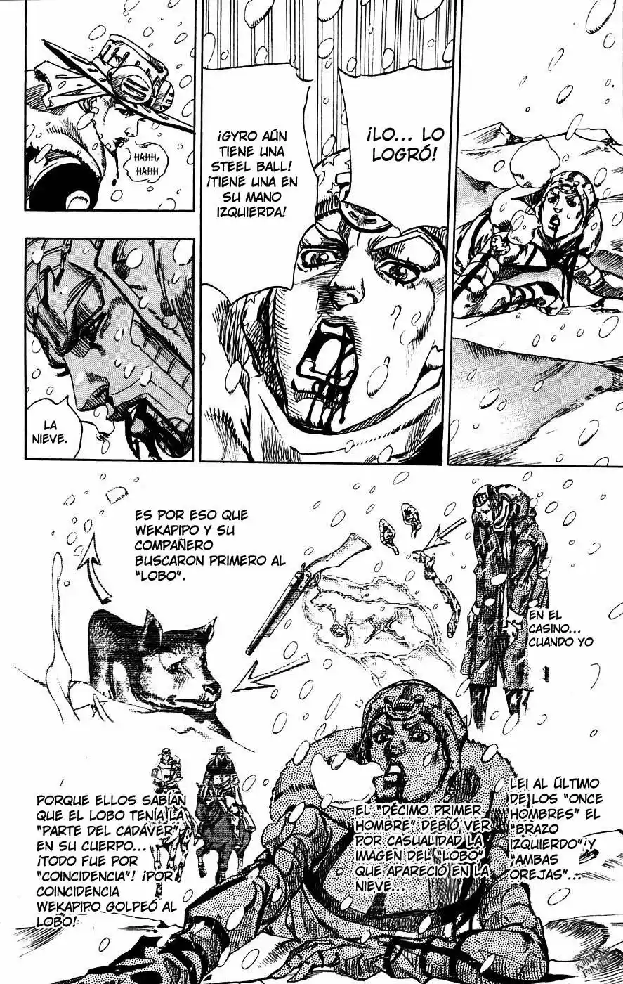 JoJo's Bizarre Adventure Parte 7: Steel Ball Run (2004) - Capítulo 54 - Página 34 - LectorTMOo