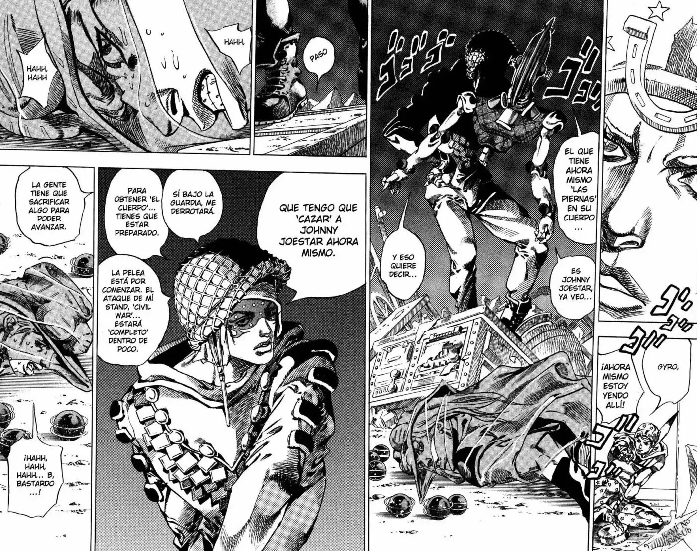 JoJo's Bizarre Adventure Parte 7: Steel Ball Run (2004) - Capítulo 58 - Página 10 - LectorTMOo
