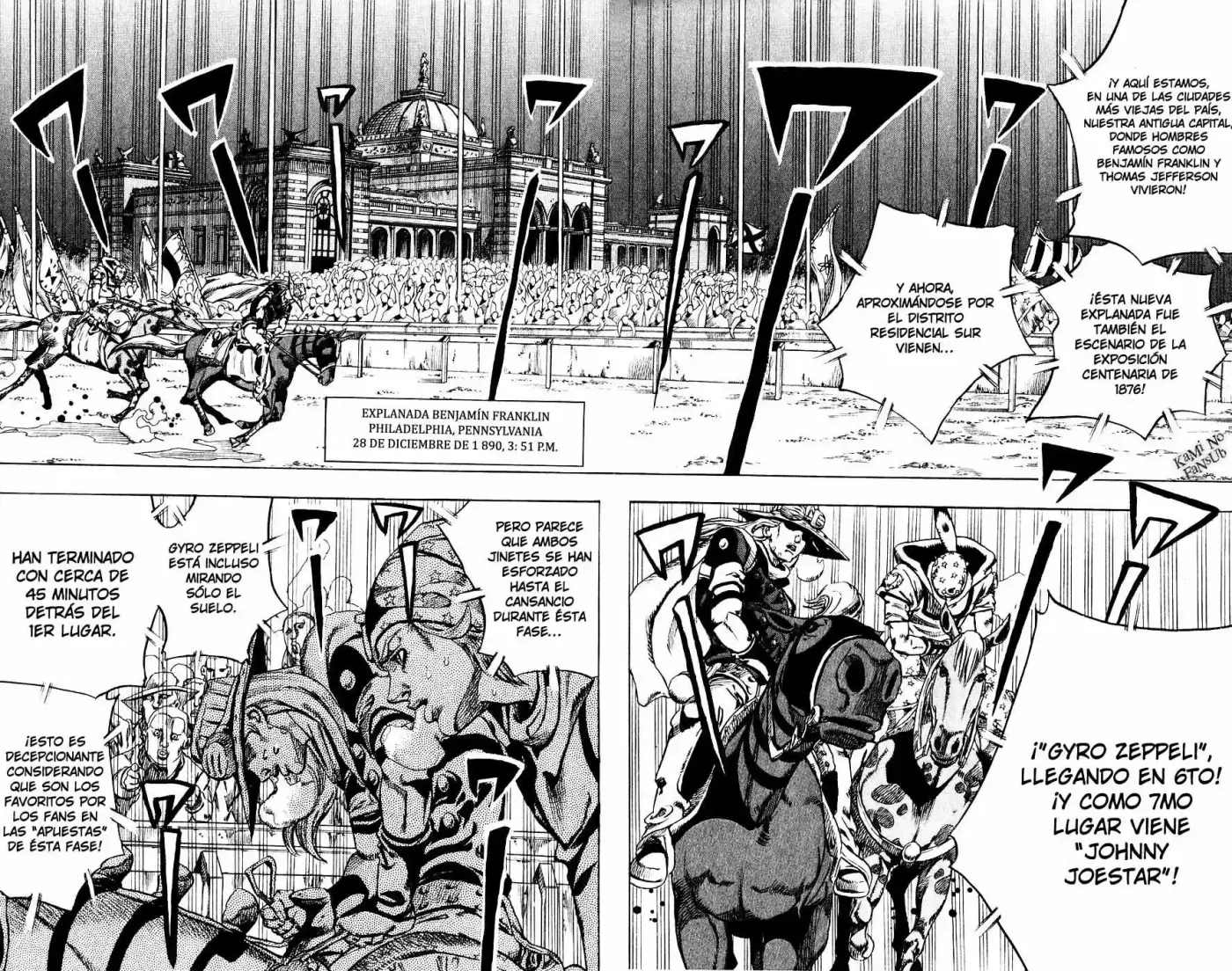 JoJo's Bizarre Adventure Parte 7: Steel Ball Run (2004) - Capítulo 60 - Página 6 - LectorTMOo