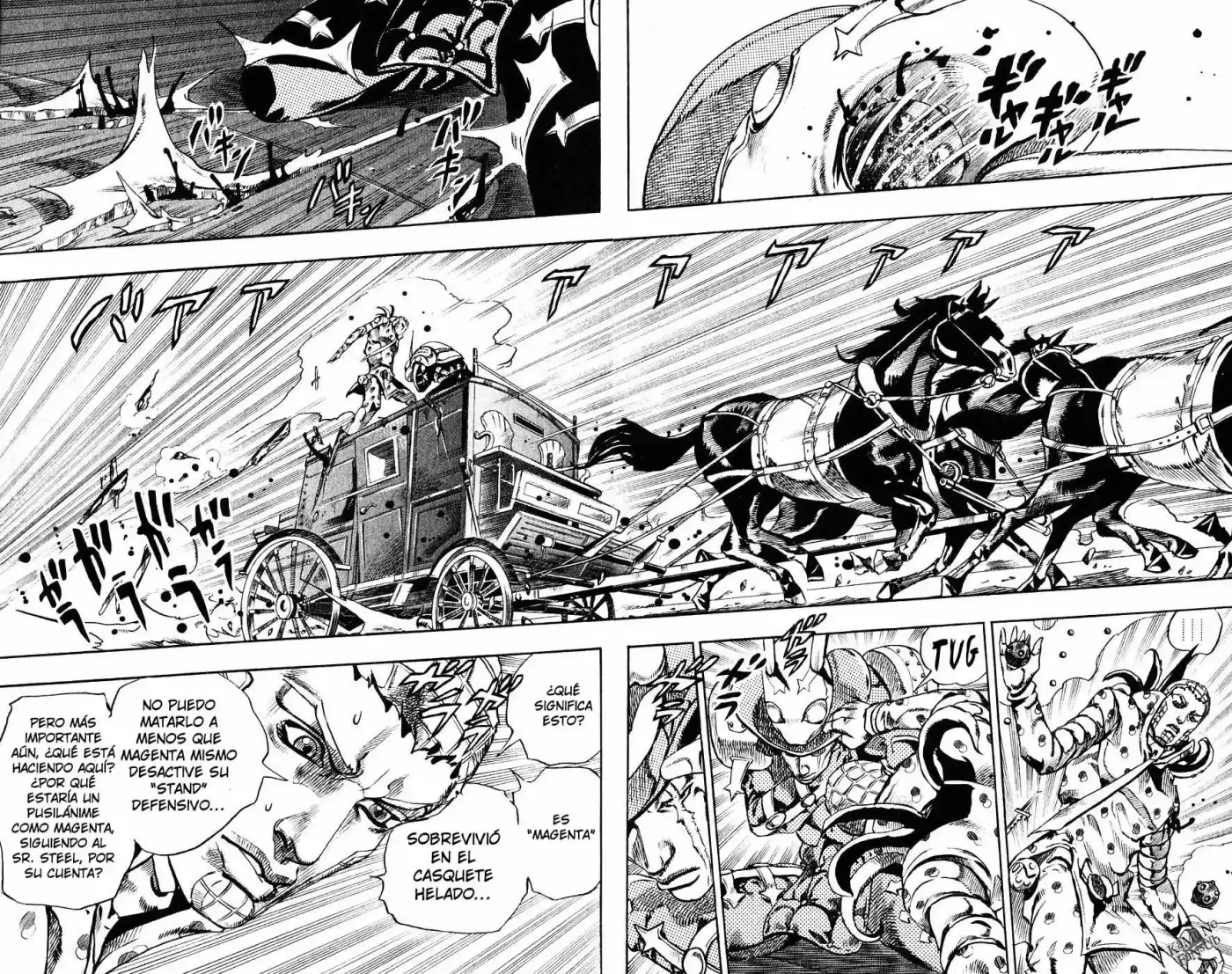JoJo's Bizarre Adventure Parte 7: Steel Ball Run (2004) - Capítulo 60 - Página 34 - LectorTMOo