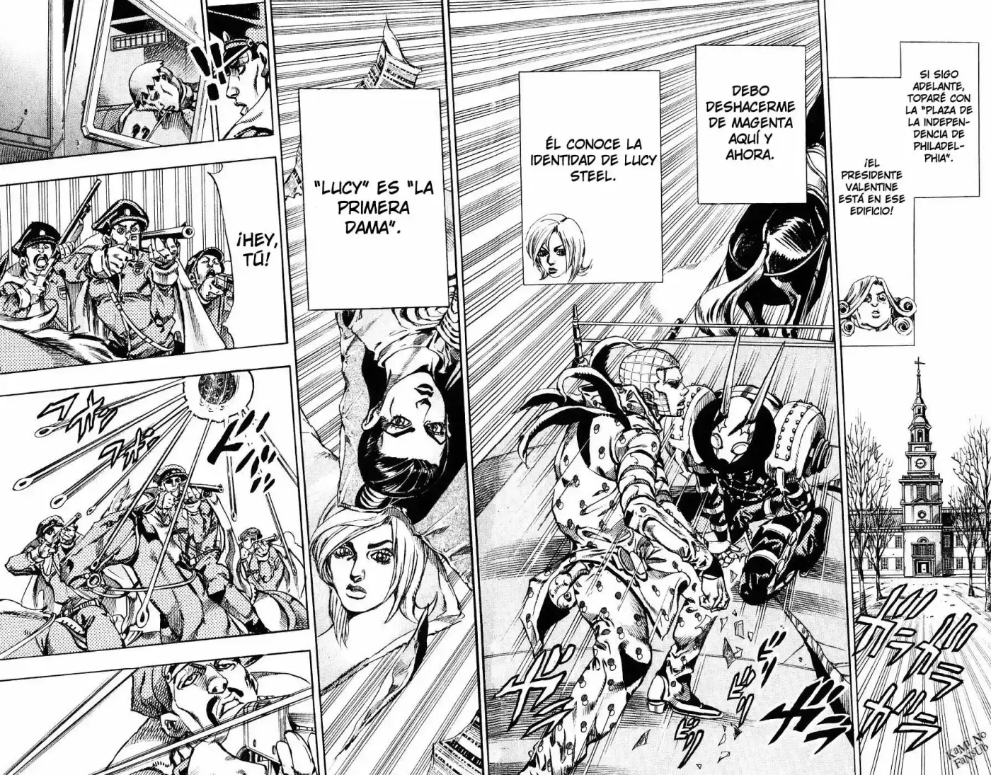 JoJo's Bizarre Adventure Parte 7: Steel Ball Run (2004) - Capítulo 60 - Página 38 - LectorTMOo