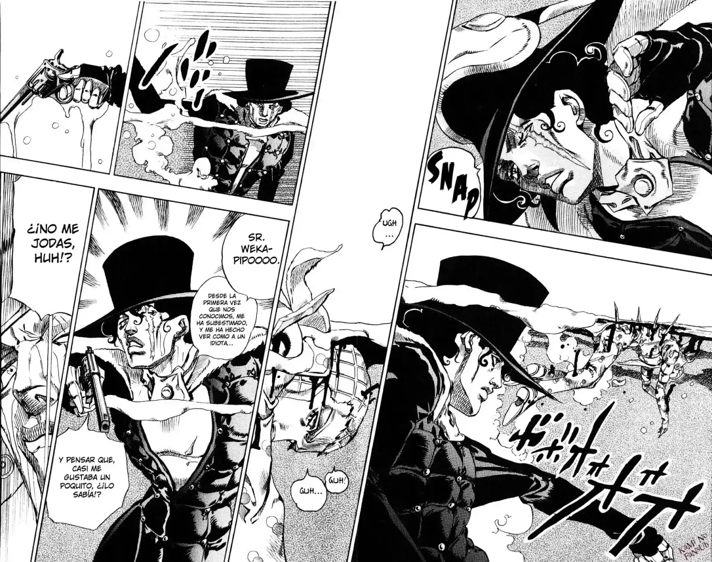 JoJo's Bizarre Adventure Parte 7: Steel Ball Run (2004) - Capítulo 62 - Página 42 - LectorTMOo