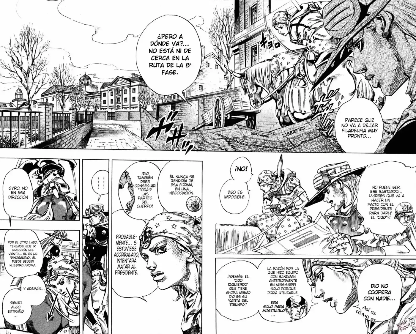 JoJo's Bizarre Adventure Parte 7: Steel Ball Run (2004) - Capítulo 64 - Página 11 - LectorTMOo