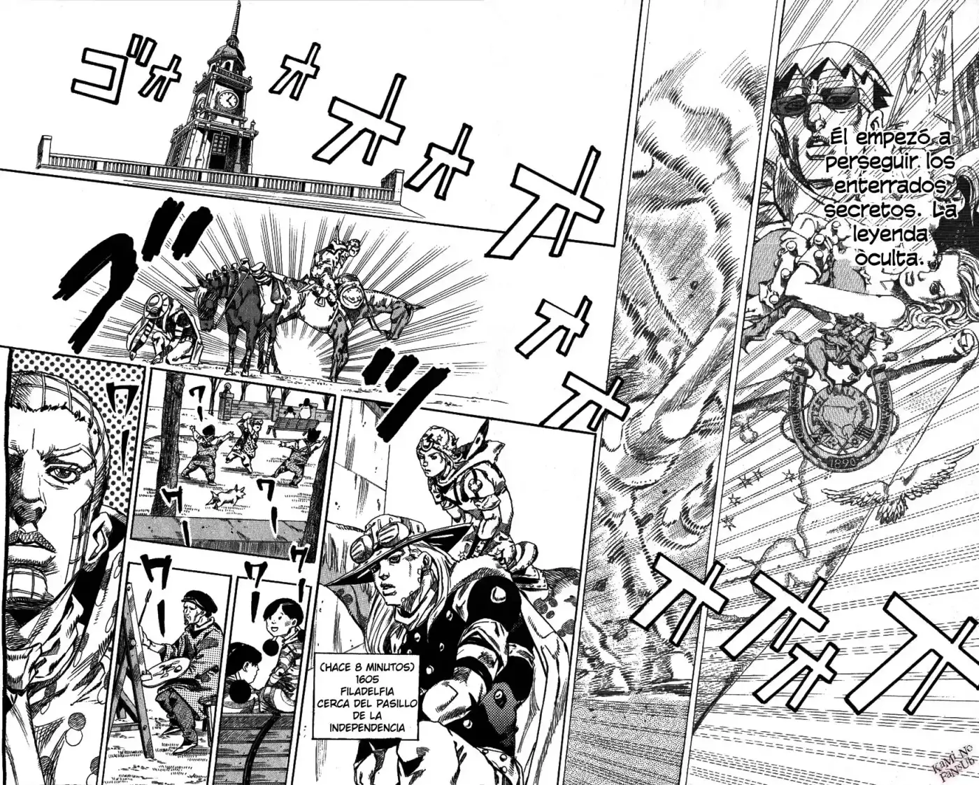 JoJo's Bizarre Adventure Parte 7: Steel Ball Run (2004) - Capítulo 67 - Página 15 - LectorTMOo