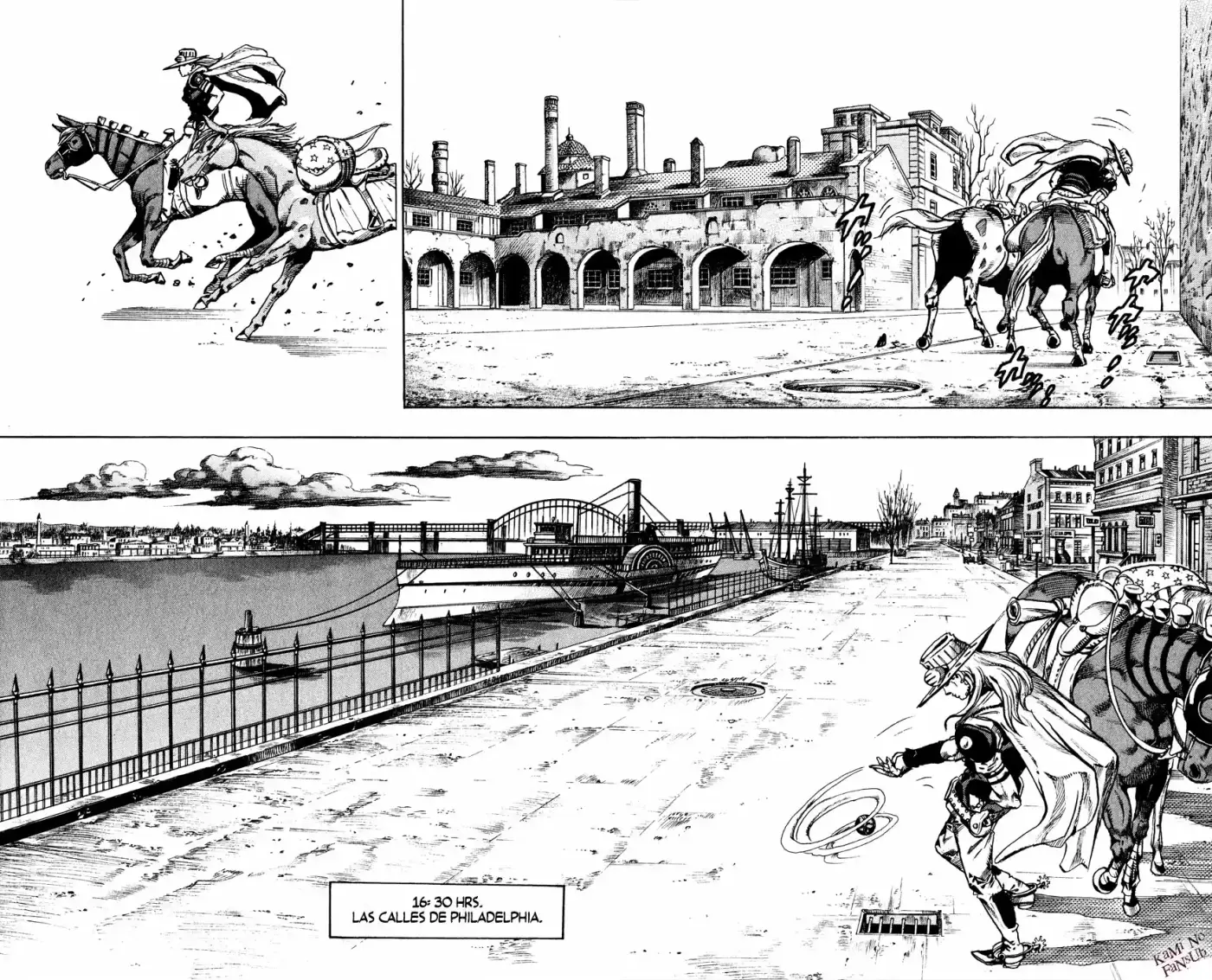 JoJo's Bizarre Adventure Parte 7: Steel Ball Run (2004) - Capítulo 72 - Página 3 - LectorTMOo
