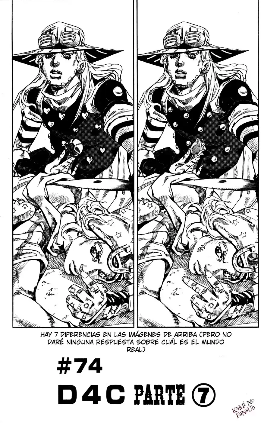 JoJo's Bizarre Adventure Parte 7: Steel Ball Run (2004) - Capítulo 74 - Página 2 - LectorTMOo