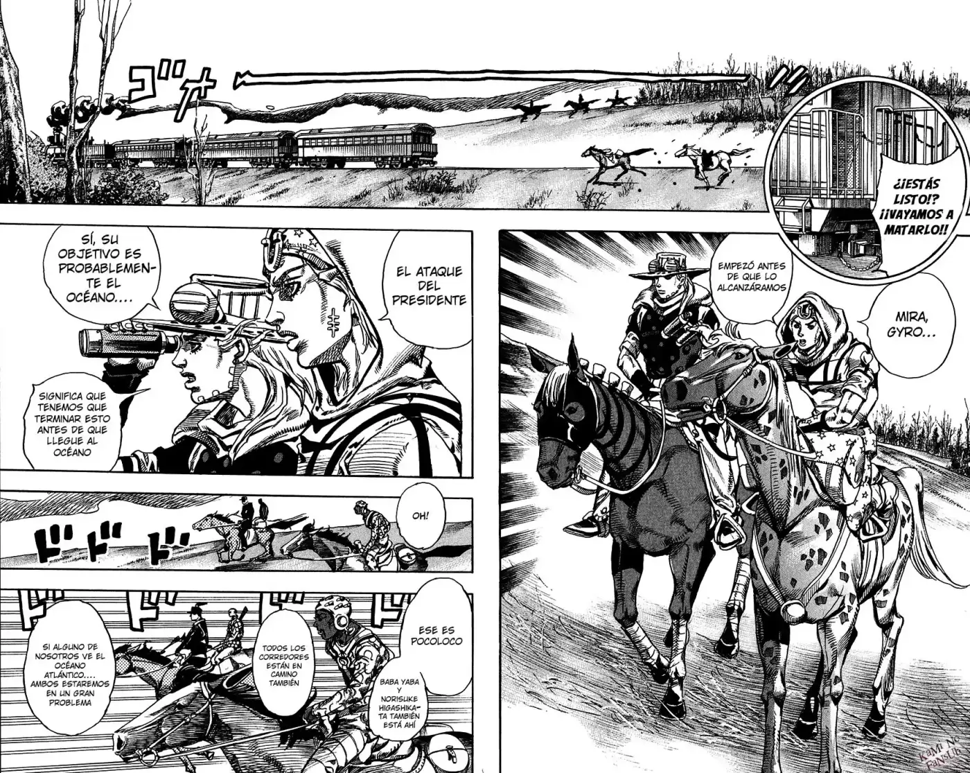 JoJo's Bizarre Adventure Parte 7: Steel Ball Run (2004) - Capítulo 74 - Página 47 - LectorTMOo