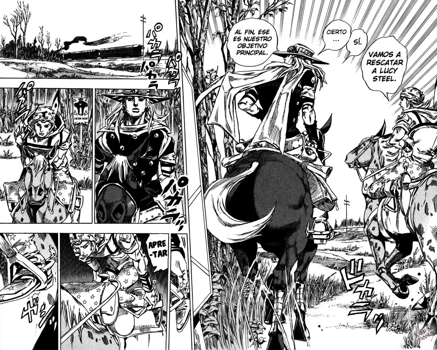 JoJo's Bizarre Adventure Parte 7: Steel Ball Run (2004) - Capítulo 76 - Página 18 - LectorTMOo