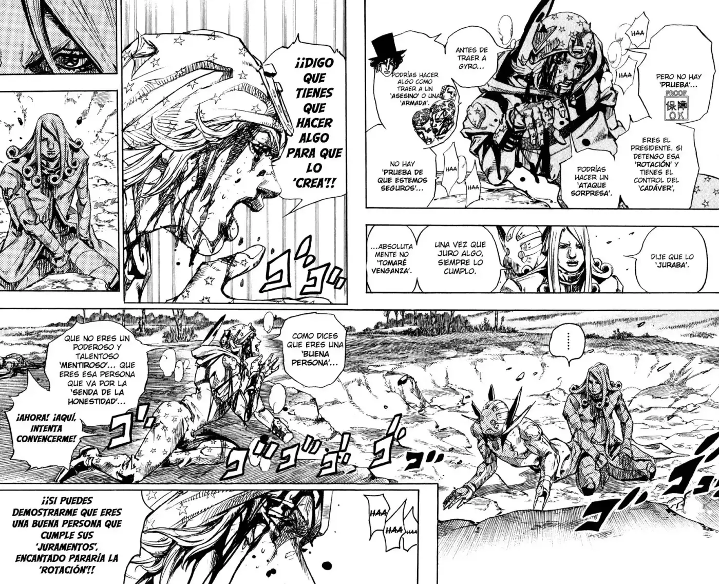 JoJo's Bizarre Adventure Parte 7: Steel Ball Run (2004) - Capítulo 88 - Página 19 - LectorTMOo