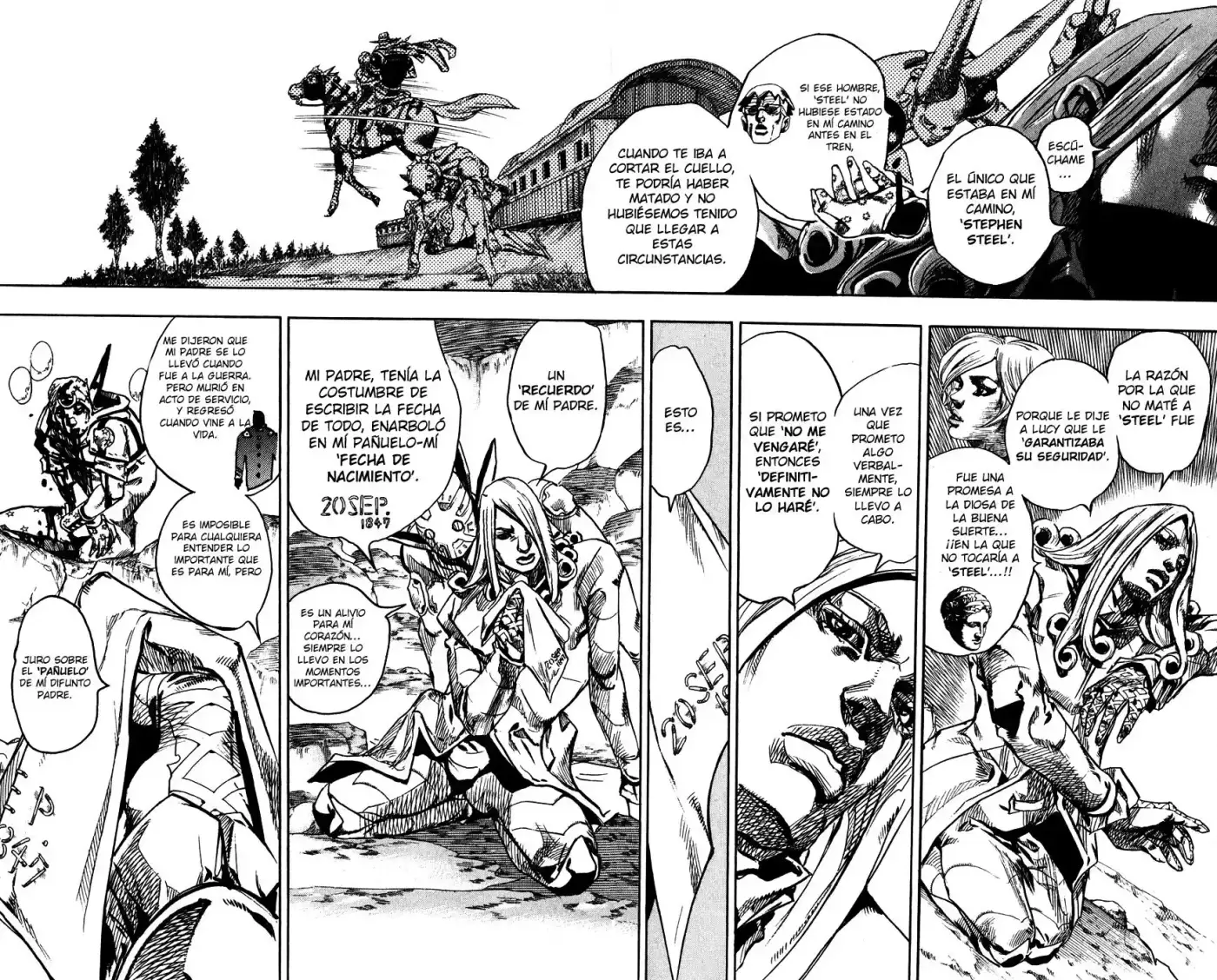 JoJo's Bizarre Adventure Parte 7: Steel Ball Run (2004) - Capítulo 88 - Página 24 - LectorTMOo
