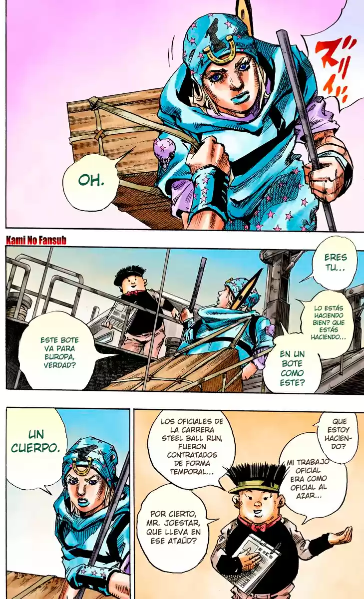 JoJo's Bizarre Adventure Parte 7: Steel Ball Run (2004) - Capítulo 95.5 - Página 35 - LectorTMOo