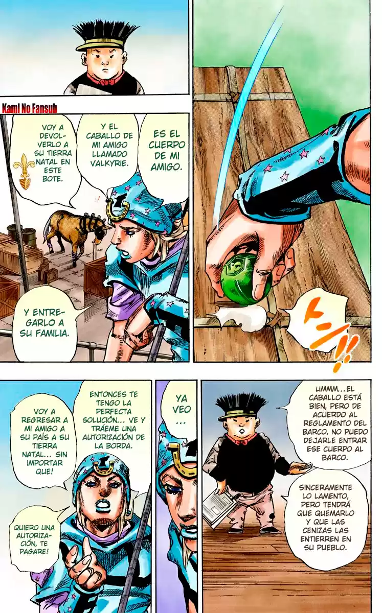 JoJo's Bizarre Adventure Parte 7: Steel Ball Run (2004) - Capítulo 95.5 - Página 36 - LectorTMOo