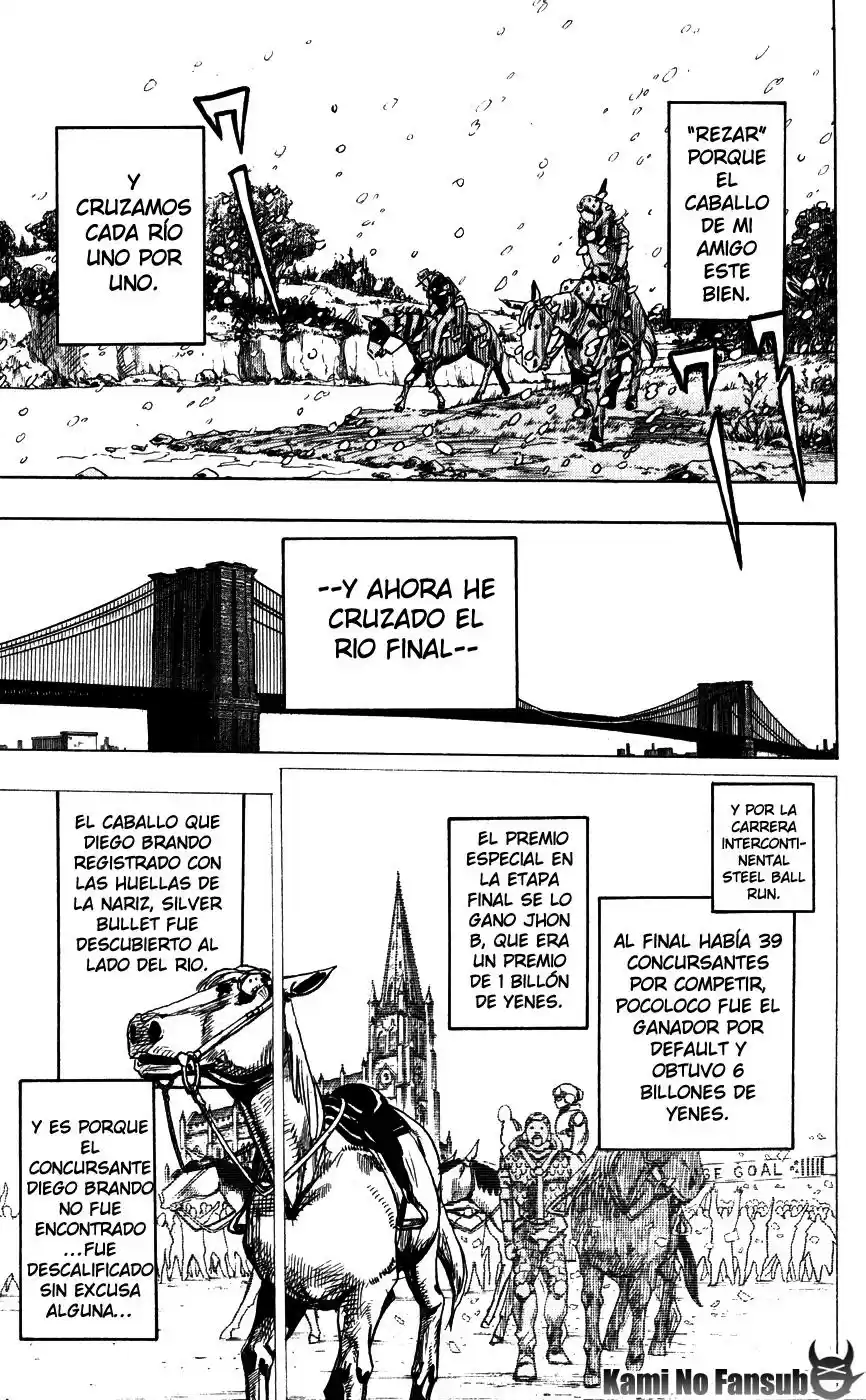 JoJo's Bizarre Adventure Parte 7: Steel Ball Run (2004) - Capítulo 95 - Página 28 - LectorTMOo