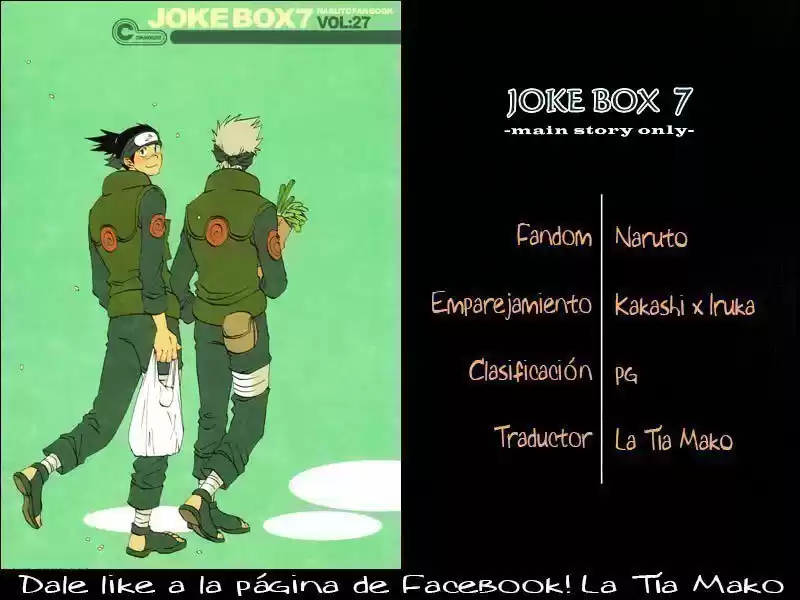 Joke Box 7 Naruto Fanbook-Kakashi x Iruka (2018) - Capítulo 1 - Página 18 - LectorTMOo