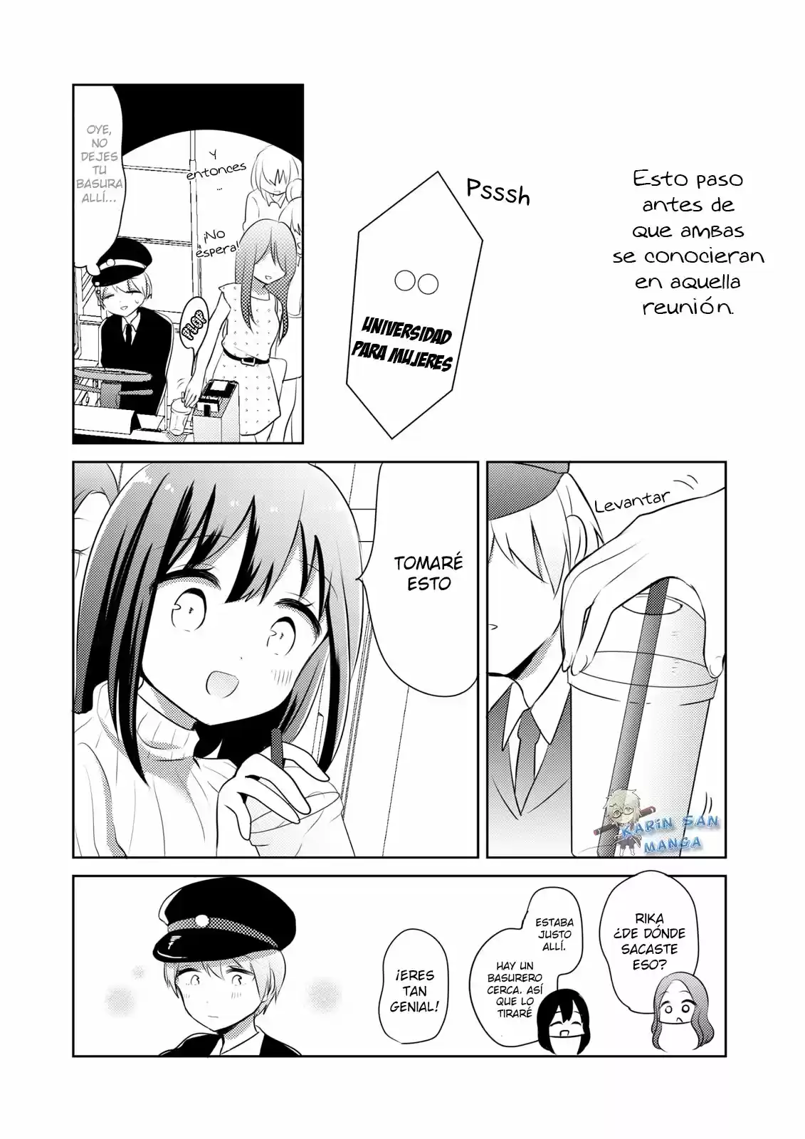 Joshi Daisei ga Gōkon de Onee-san ni Mochikaerareru Hanashi (2018) - Capítulo 5 - Página 6 - LectorTMOo