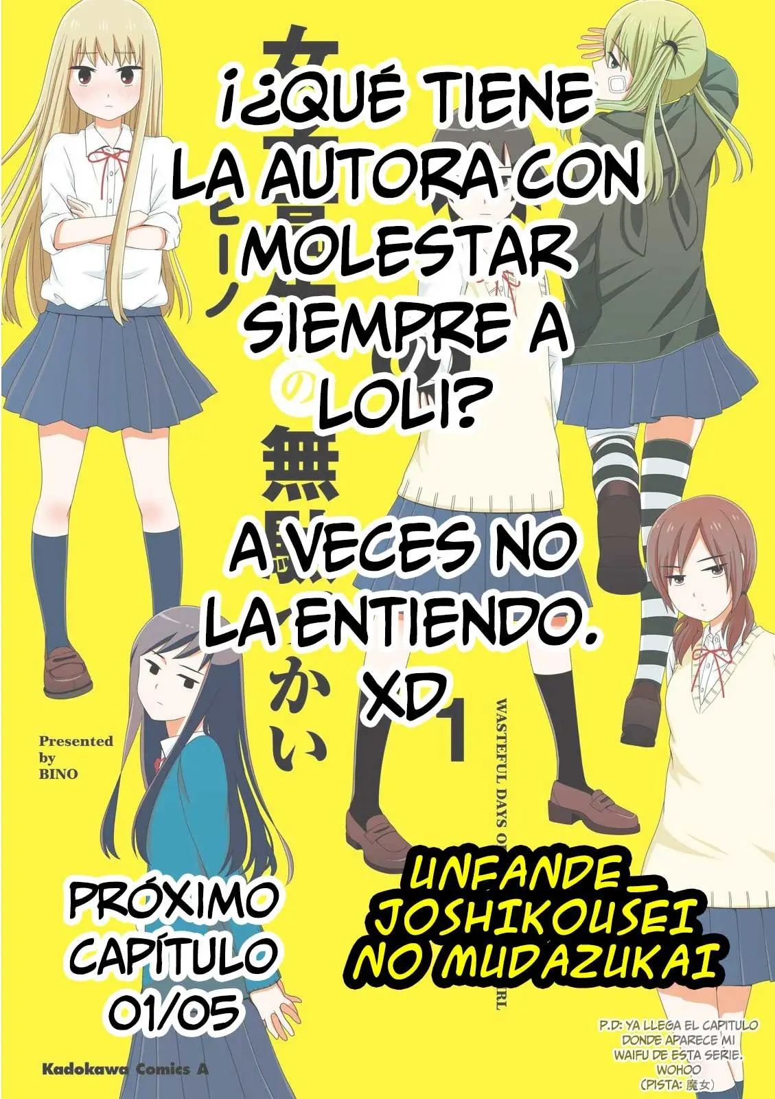 Joshikousei no Muda Zukai (2014) - Capítulo 27 - Página 9 - LectorTMOo
