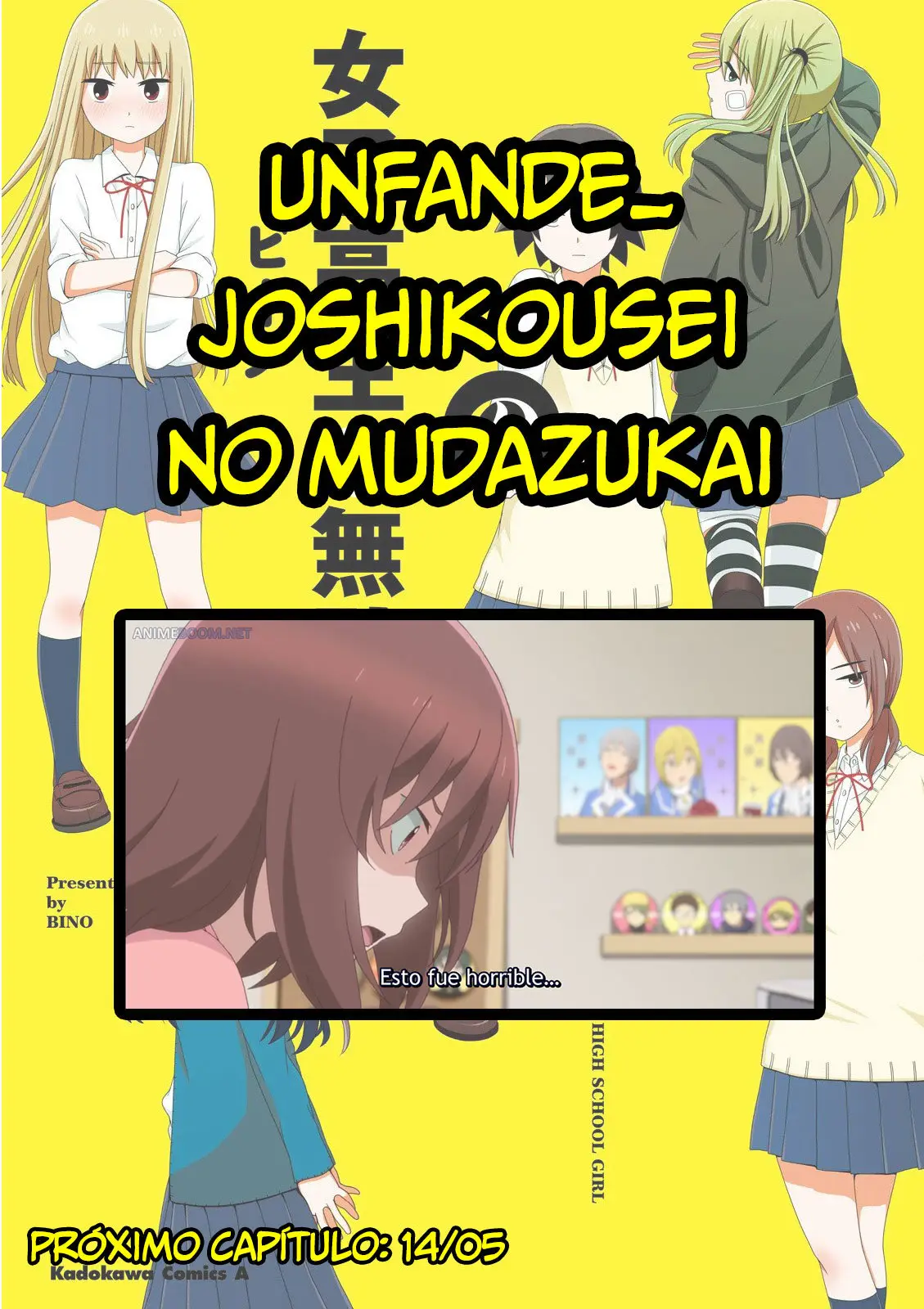 Joshikousei no Muda Zukai (2014) - Capítulo 33 - Página 13 - LectorTMOo