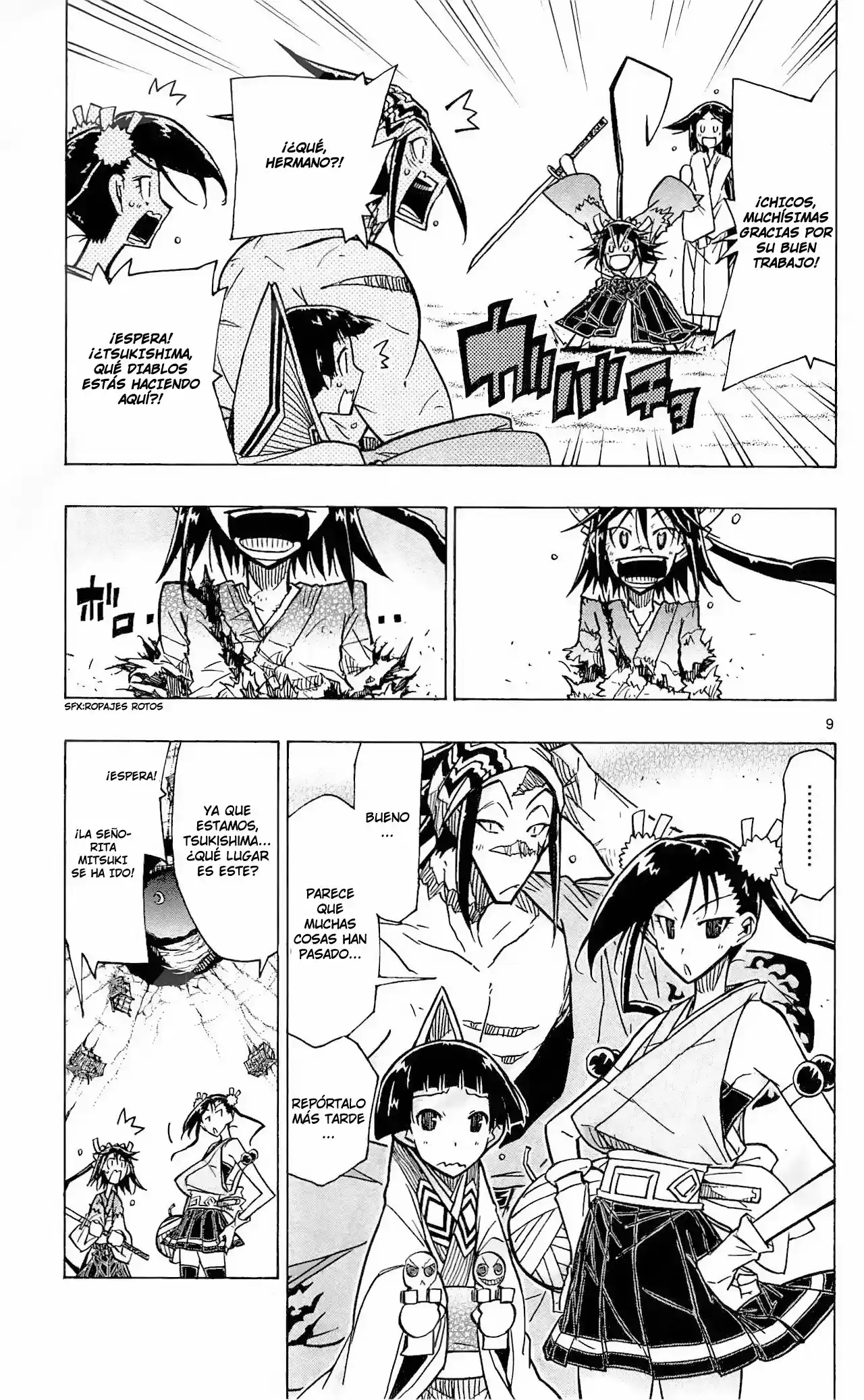 Joujuu Senjin!! Mushibugyo (2011) - Capítulo 34 - Página 9 - LectorTMOo