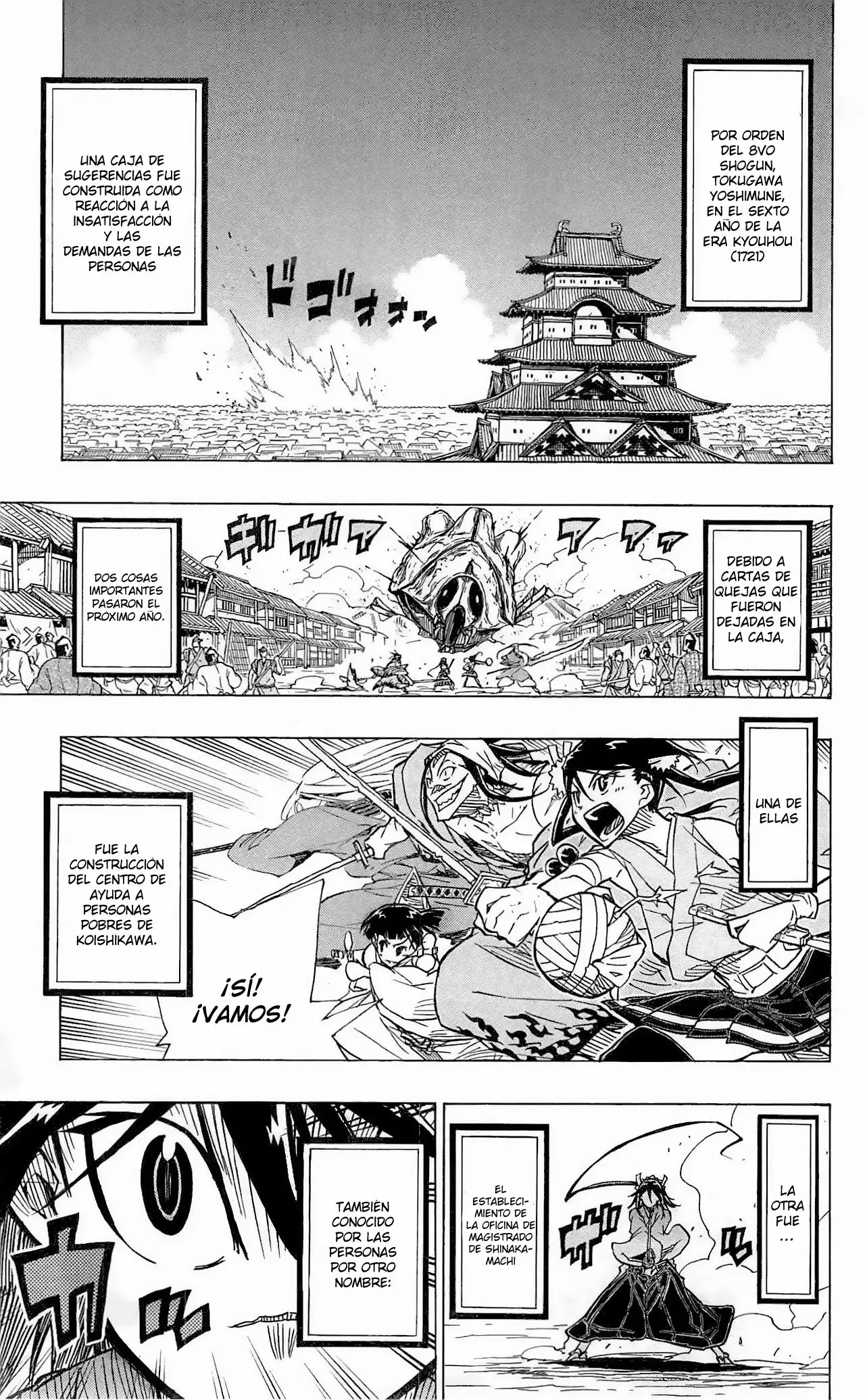 Joujuu Senjin!! Mushibugyo (2011) - Capítulo 35 - Página 4 - LectorTMOo