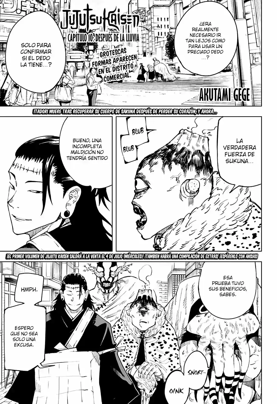 Jujutsu kaisen (2018) - Capítulo 10 - Página 2 - LectorTMOo