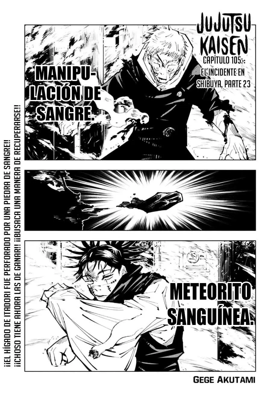 Jujutsu kaisen (2018) - Capítulo 105 - Página 4 - LectorTMOo